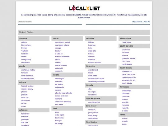 localxlist review, אתר שהוא אחד מני רבים של ExcludeFromResults פופולריים