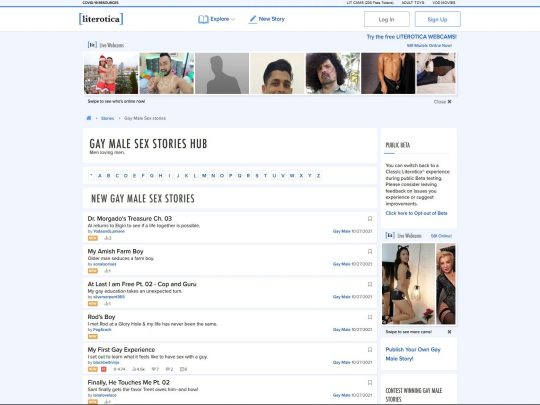 รีวิว Liteerotica Gay เว็บไซต์ที่เป็นหนึ่งในเรื่องราวเกย์ยอดนิยมมากมาย