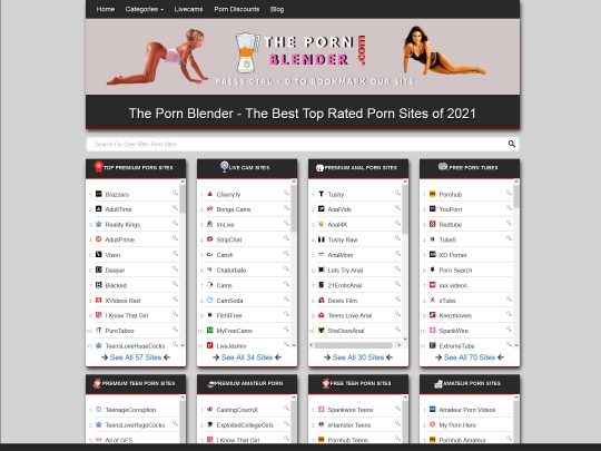 ThePornBlender anmeldelse, et websted, der er et af mange populære Straight Porn Sites