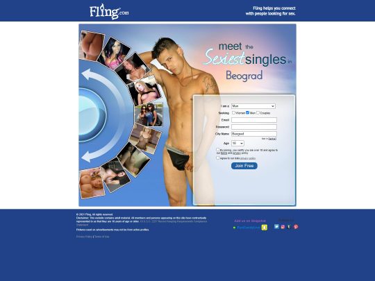 FlingGay där andra homosexuella män har en fling