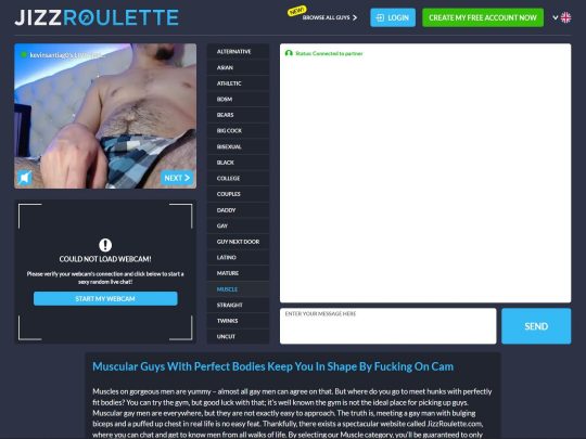 JizzRoulette Connect With a Sexy Live Cam Model and Jizz
