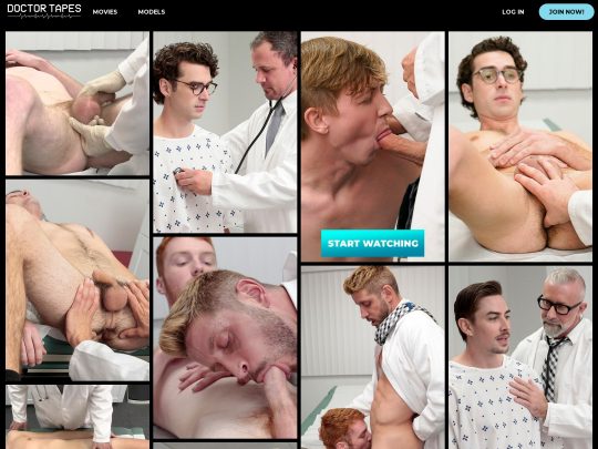 DoctorTapes review, a site that is one of many popular Premium Gay Fetish Porn