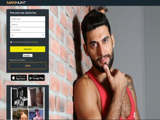 Crítica do Manhunt, um site que é um dos principais sites populares de namoro gay