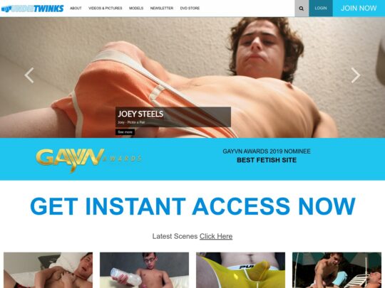 UndieTwinks anmeldelse, et websted, der er en af ​​mange populære Premium Gay Fetish Porno