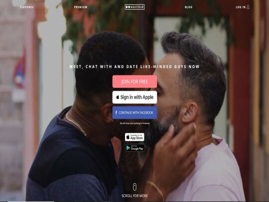 Gaydar anmeldelse, et websted, der er et af mange populære Top Gay Dating Sites