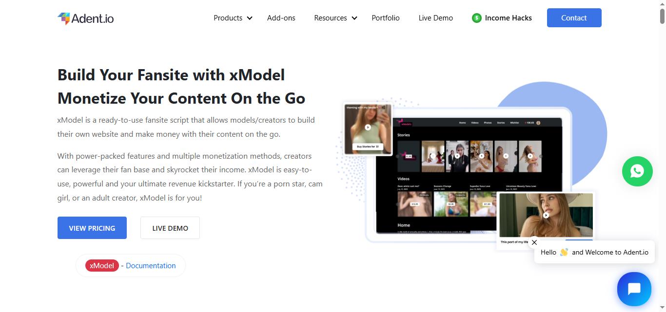 Wanting to build your very own fan site. xModel will be a great guide to get you going.