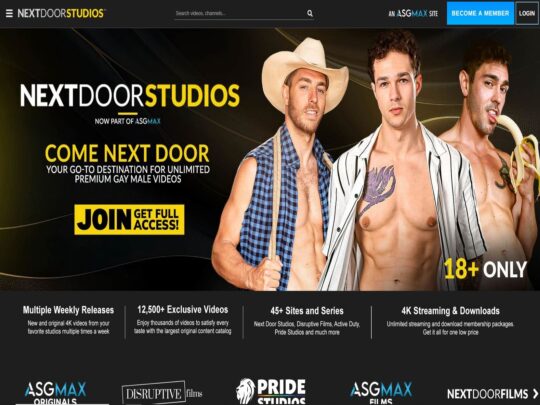 Next Door Studios review, a site that is one of many popular Premium Gay Hunk Porn