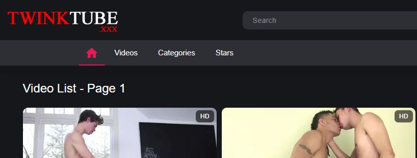 TwinkTube a gay porn tube where you can find the best gay twinks. Whether you want gay 1 on 1 or group orgies this site has it.