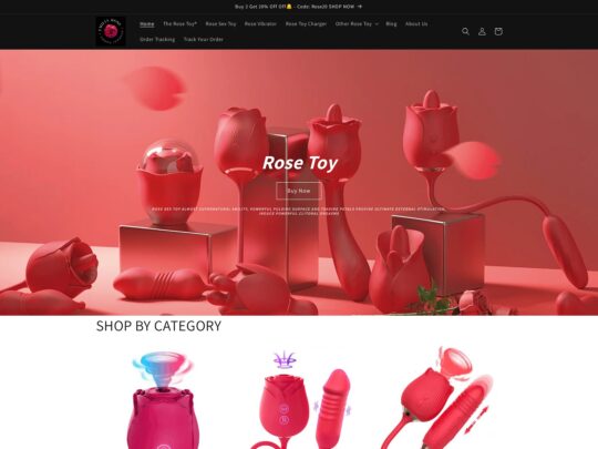 Rose Toy review, a site that is one of many popular Gay Sex Toy Shops
