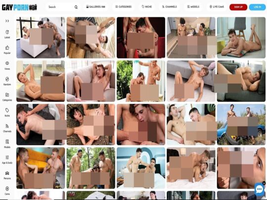 GayPornPictures incelemesi, birçok popüler Eşcinsel Porno Resim Sitesinden biri olan bir site