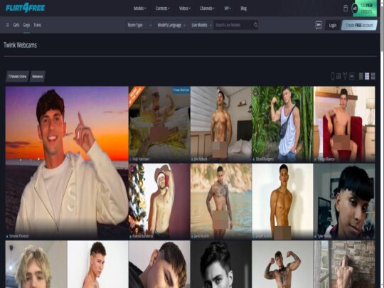 תמונות של טווינקים גייז של Flirt4Free