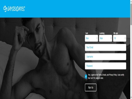 GaySexDates im Test, eine der vielen beliebten Top-Datingseiten für Schwule.
