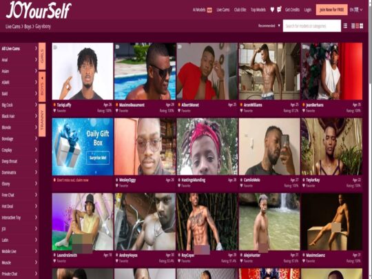JOYourSelf Gay Ebony Picture