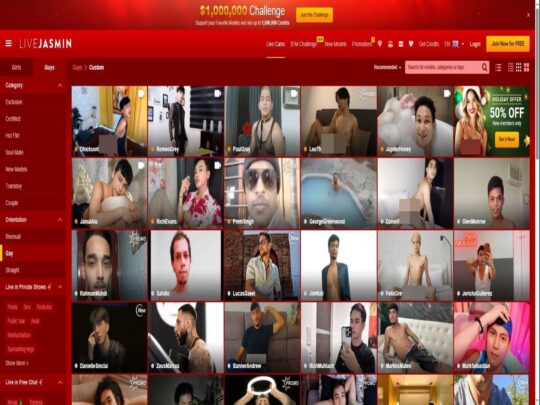 LiveJasmin Gay Asian review, a site that is one of many popular Live Gay Asian Sex Cams