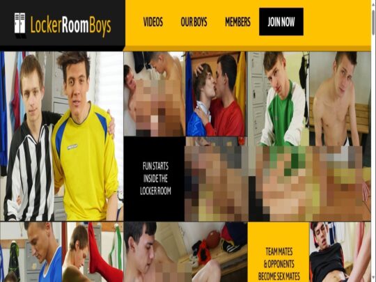 Recensione di Locker Room Boys, uno dei tanti siti porno gay fetish premium più popolari