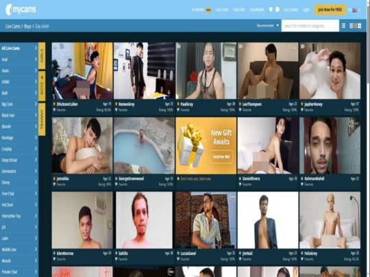 סקירת MyCams Gay Asian, אתר שהוא אחד ממצלמות הסקס האסיאתיות הגאות והלייב הפופולריות הרבות