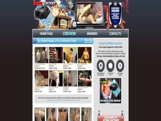 Pirrer House review, a site that is one of many popular Gay Voyeur Porn Sites
