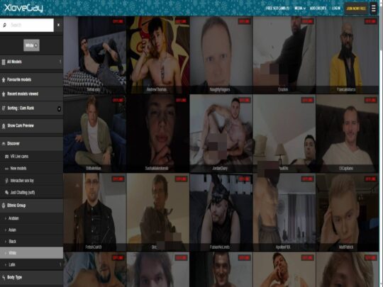 XLoveGay European review, a site that is one of many popular Live Gay European Sex Cams