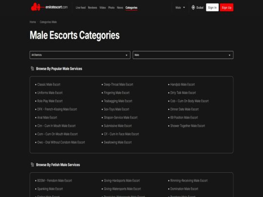 Emiratescort. Encontre acompanhantes masculinos de qualidade, verificados, enquanto estiver hospedado ou viajando em Dubai.
