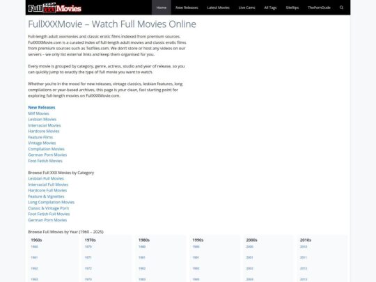 FullXXXMovie review, a site that is one of many popular Straight Porn Sites