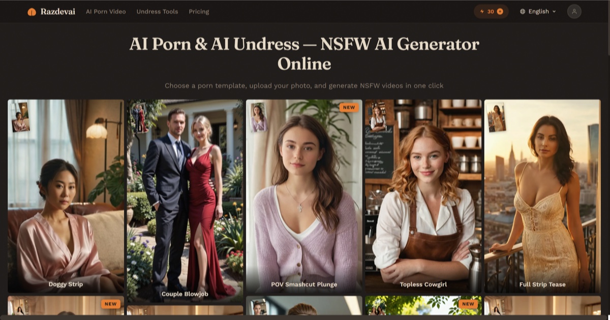 Razdevai the AI porn generator that is practical for you with everything in one place.